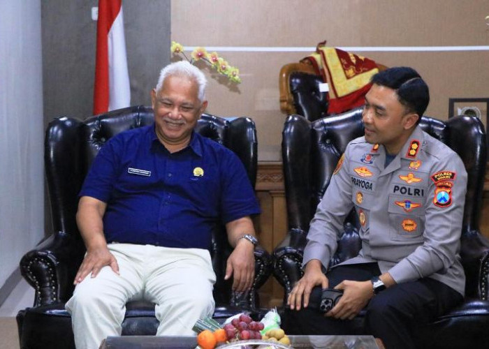 Pererat Sinergitas, AKBP Prayoga Angga Silaturahmi ke DPRD Kabupaten Ngawi