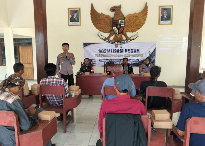 Polisi Ngawi Sosialisasi KUHP Baru, Perkuat Kesadaran Hukum Masyarakat Geneng