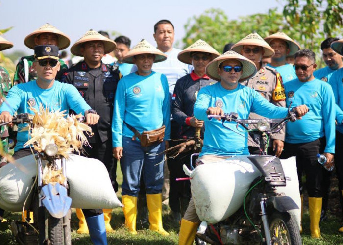 Dukung Astacita Presiden, Lapas Bojonegoro Panen Raya Tahap II di Lahan Pertanian Mojoranu