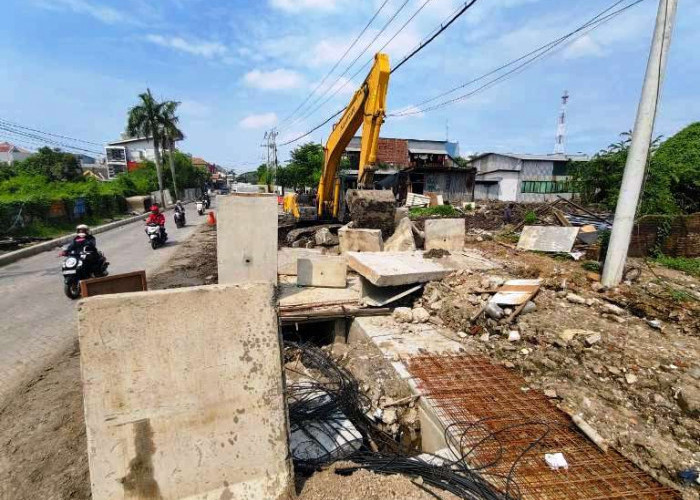 Proyek Box Culvert Jetis Seraten Molor Terganjal Utilitas, Pemkot Targetkan 19 Desember Tuntas