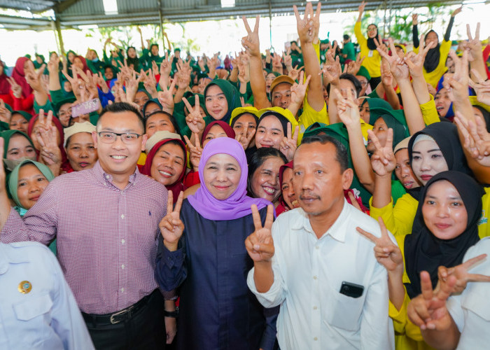 Pekerja Jatim Siap Menangkan Khofifah, Bentuk Terima Kasih Kuota Pendidikan Khusus Anak Buruh