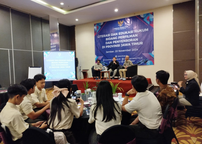 Unej dan LSF RI Bersatu Sosialisasikan Literasi dan Edukasi Hukum Perfilman di Jember