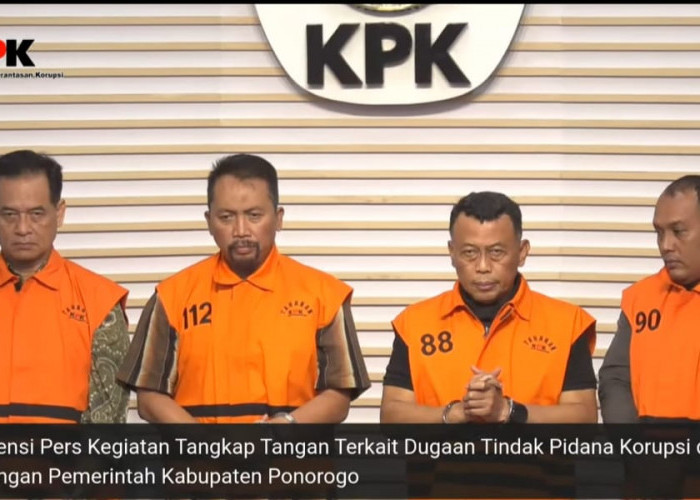 KPK Tetapkan 4 Tersangka OTT Bupati Ponorogo