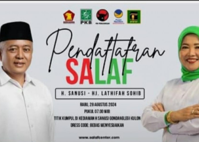 Pasangan SaLaf Akan Daftar ke KPU Rabu Pagi