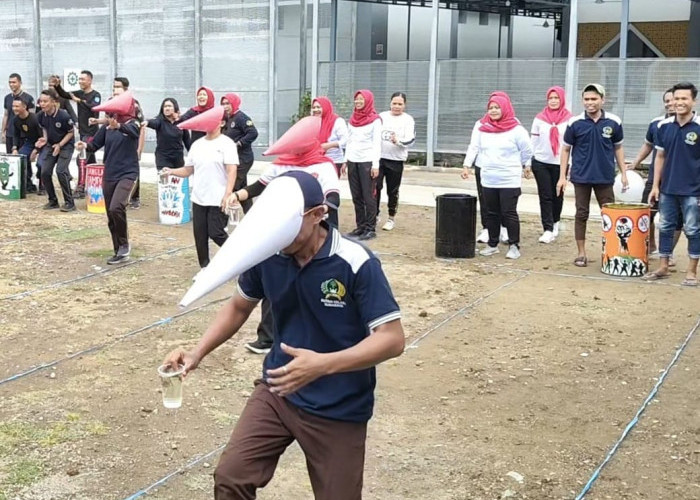 Meriah! Rutan Kelas I Surabaya Kobarkan Semangat Kemerdekaan Ke-80 RI