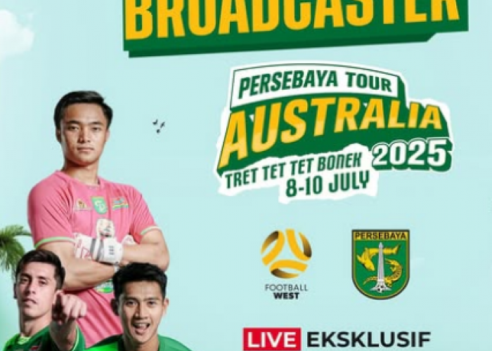 Persebaya Tour Australia Disiarkan Indosiar dan Vidio