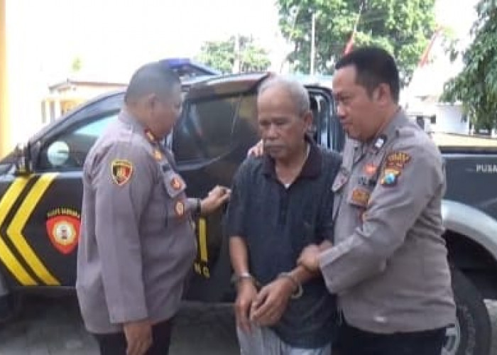 Dendam Sering Dibully, Kakek Bacok Tetangga di Pasar