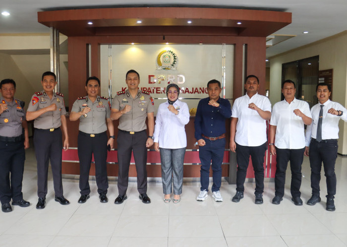 Perkuat Kemitraan Strategis, Kapolres Lumajang Silaturahmi ke Gedung Dewan