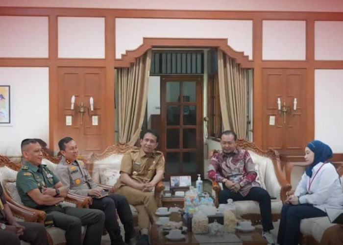 Kapolres Bojonegoro Silaturahmi dengan Forkopimda Guna Sinergi Jaga Kamtibmas