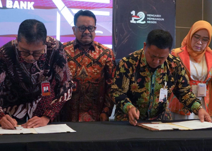 Lebarkan Sayap Bisnis, Bank Jatim MoU KUB dengan Bank Lampung