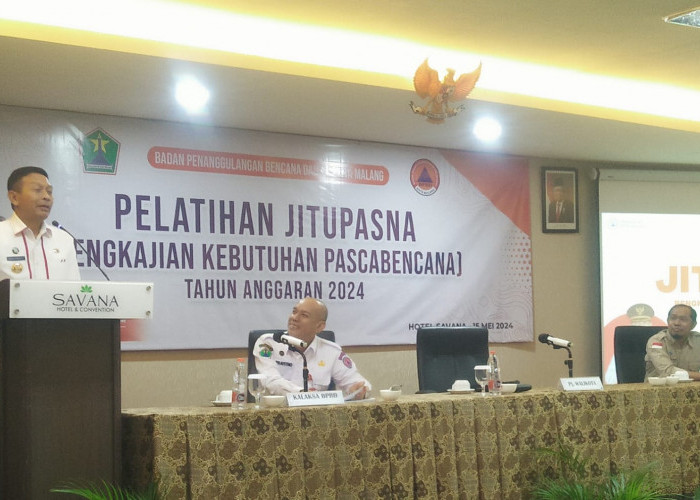 Pelatihan Jitupasna, Pj Wali Kota Malang Harap Tingkatkan Wawasan Kebencanaan