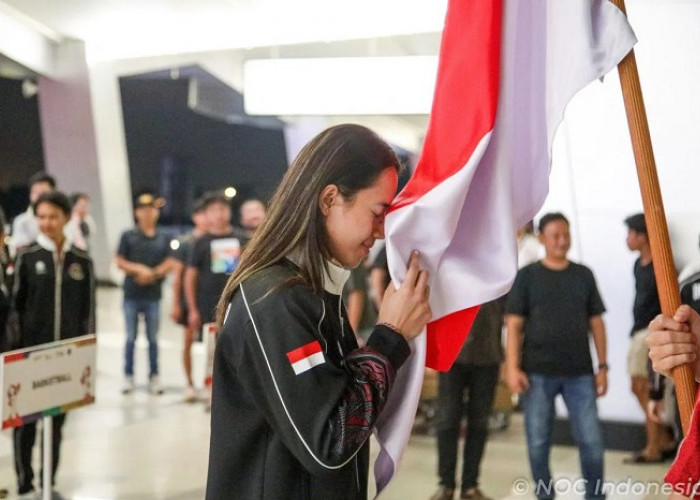 Dewa Ayu dan Daniel Hutapea Bawa Merah Putih pada Pembukaan Asian Games di Nagoya