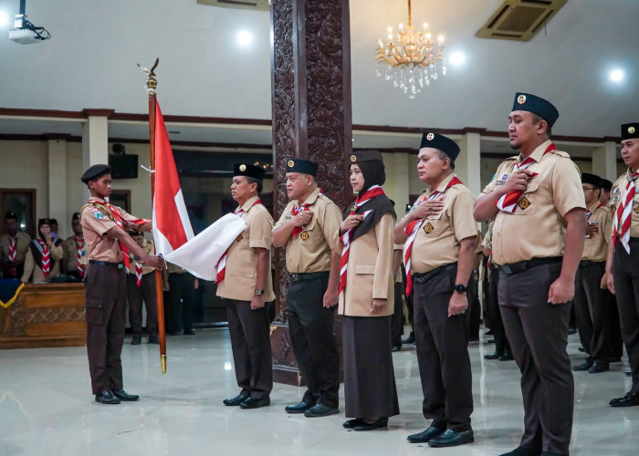 Pemimpin Berkarakter Pancasila Bisa Dilahirkan Pramuka Lamongan