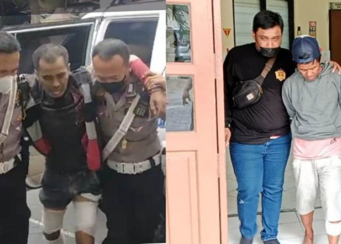 Tabrak Polisi, 2 Bandit Ranmor di Surabaya Dijebol Peluru