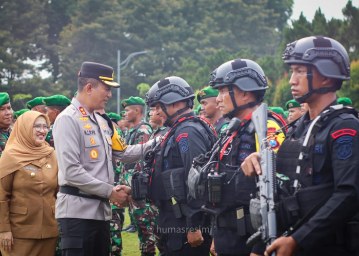 1.650 Personel Dikerahkan Polres Lumajang untuk Amankan Pemungutan Suara Pilkada 2024