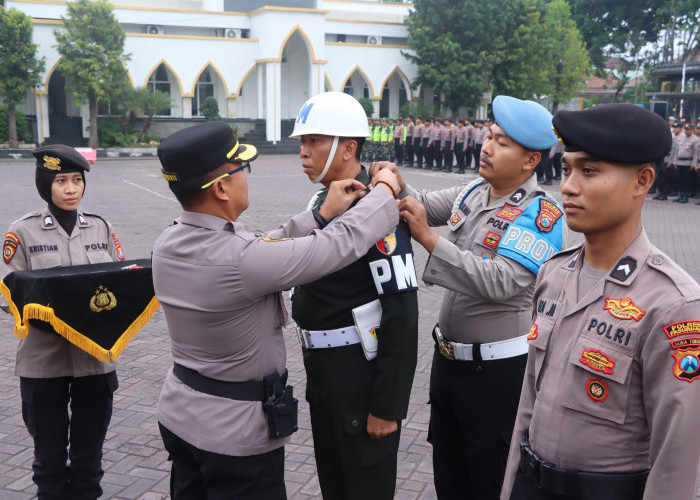Polres Pasuruan Mulai Operasi Lilin Semeru 2025 Disertai Doa Bersama buat Korban Banjir Aceh-Sumatera