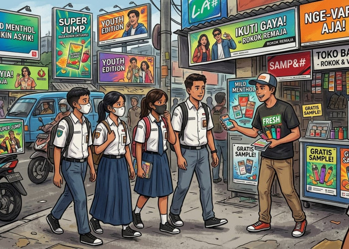 Industri Rokok Incar Anak dan Remaja, Generasi Muda Terancam Kecanduan Nikotin