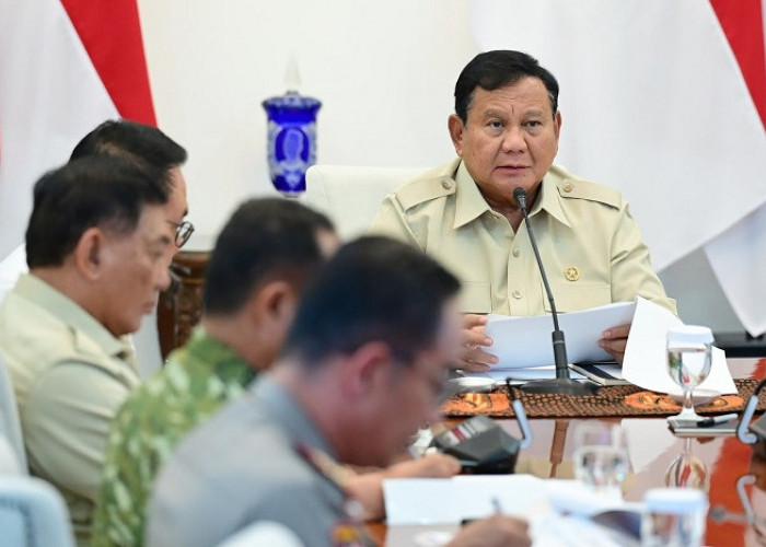Prabowo Pimpin Rapat Penanganan Karhutla, Kerahkan Seluruh Sumber Daya untuk Percepat Pemadaman