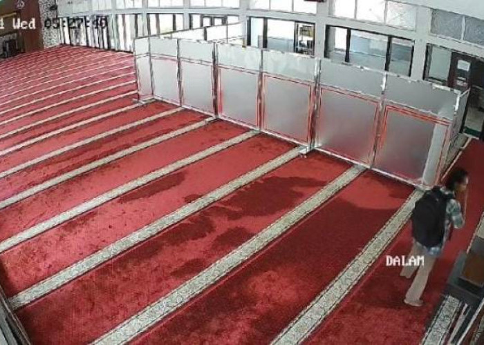 Duh! Lagi-lagi Kotak Amal Masjid Jadi Sasaran Pencuri