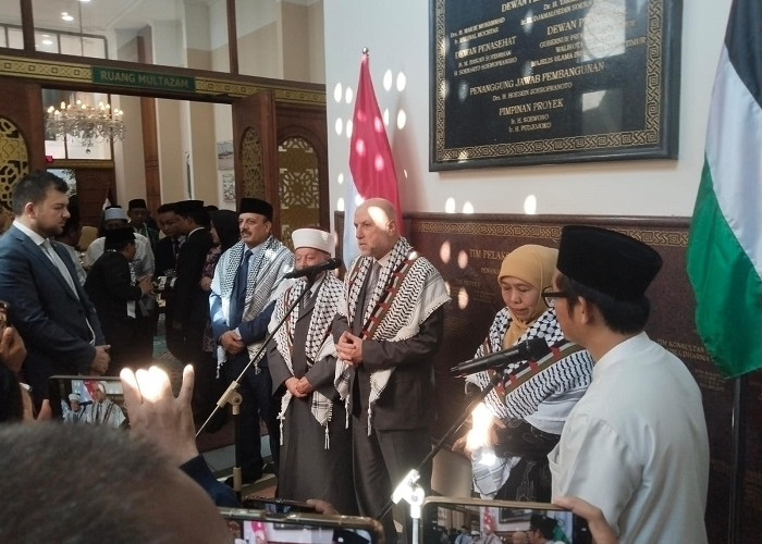 Al-Habbash Temui Khofifah di Surabaya, Dukungan Jatim untuk Palestina Didorong Jadi Program Nyata