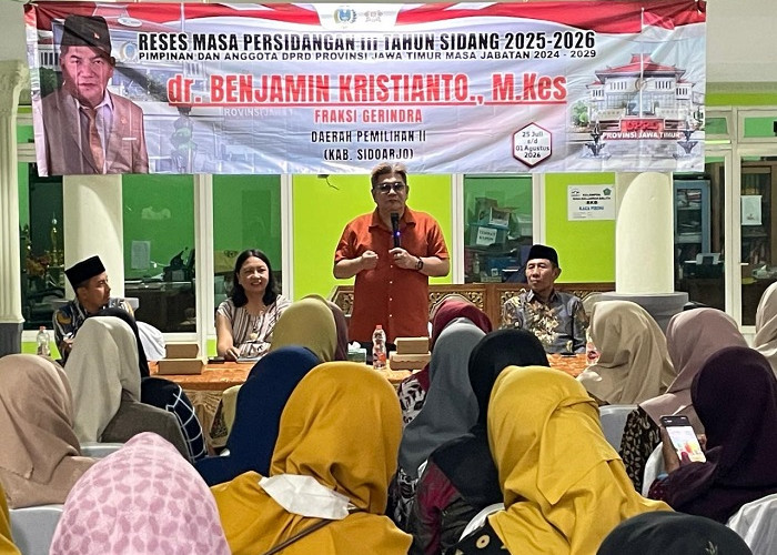 Reses di Sidoarjo, Benyamin Kristianto Terima Keluhan Posyandu dan Kekosongan Obat Lansia