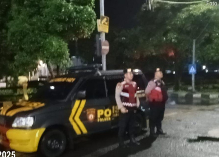 Patroli Blue Light Polsek Mulyorejo Sasar Kejahatan Malam hingga Balap Liar