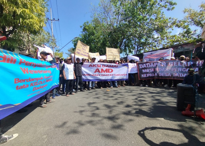 Warga Desa Dadapan Nganjuk Desak Kejari Segera Tetapkan Tersangka Dugaan Korupsi Dana Desa