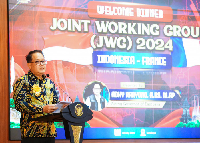 Pj Gubernur Promosikan Keindahan Wisata Jatim di Welcome Dinner Indonesia-Prancis