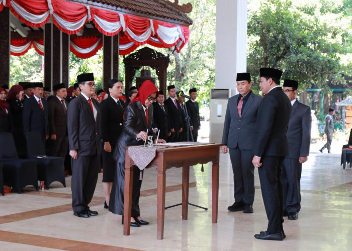 Rotasi Unik Pejabat Kota Delta, Sekda Sidoarjo Turun Pangkat Jadi Asisten III