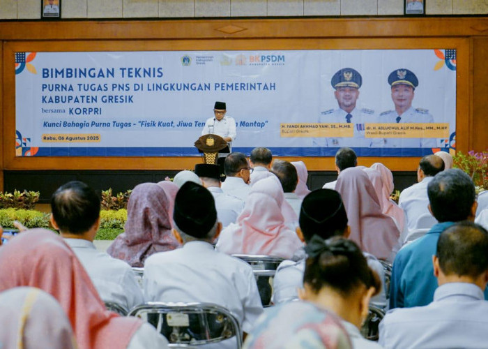 Jelang Pensiun, 213 PNS Pemkab Gresik Dibekali Ilmu Wirausaha hingga Keuangan