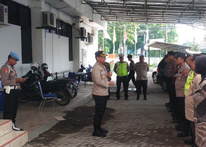 Pengamanan Rapat Pleno KPU Surabaya Berjalan Aman dan Kondusif