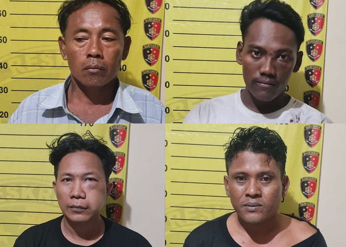 Empat Nelayan Madura Gelapkan Motor Warga Gresik dengan Modus Pinjam untuk Ngopi