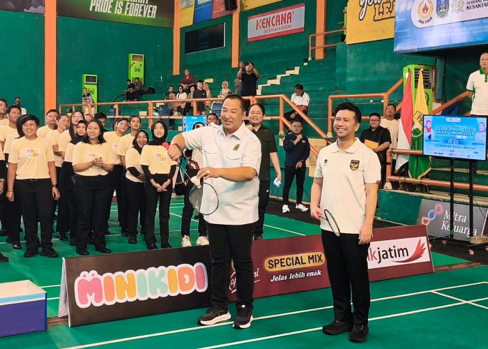 Kejuaraan Bulutangkis Gubernur Cup Jawa Timur 2025 Resmi Dibuka, Ribuan Atlet Profesional Berpartisipasi 