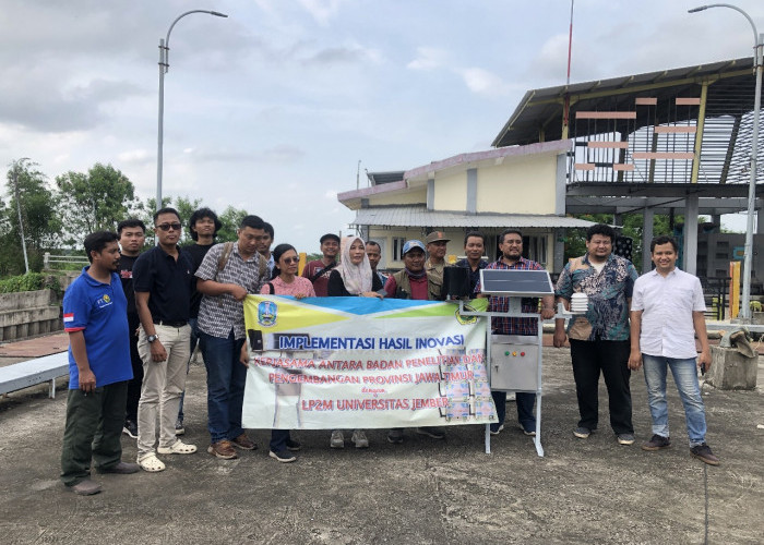 Peneliti Unej Kembangkan Sistem Deteksi Banjir Inovatif untuk Surabaya