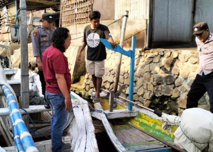 Waspadai Narkoba Jalur Laut, Polsek Kwanyar Sisir Pangkalan Nelayan Desa Batah Barat