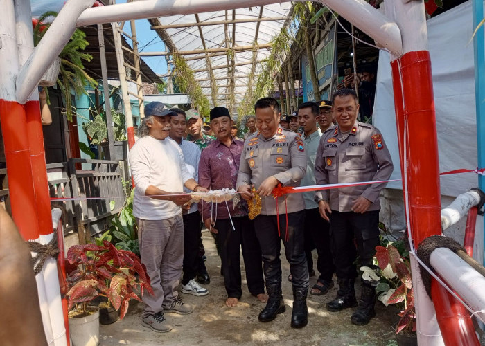 Wujudkan Akses Aman bagi Warga, Polres Batu Resmikan Jembatan Merah Putih Presisi