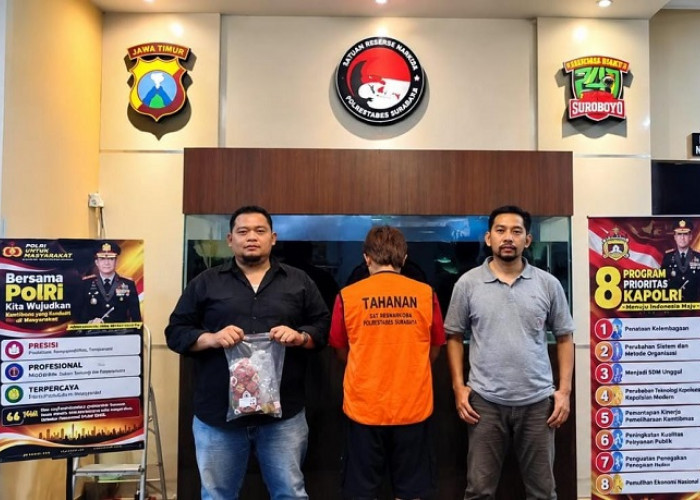 Gerebek Rumah Kos Ploso, Polrestabes Surabaya Sita 40 Paket Sabu dari Residivis