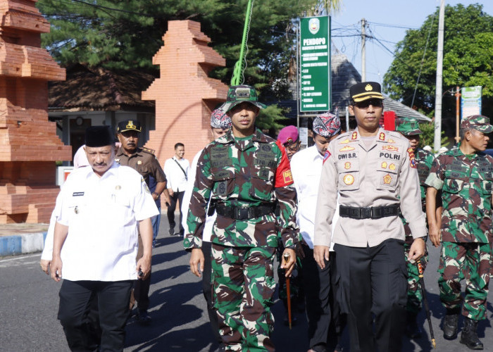 Kapolres Situbondo Hadiri Pembukaan TMMD Ke-120 Bentuk Sinergitas TNI-Polri
