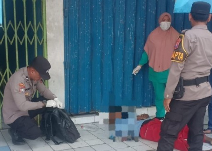 Lansia Asal Kalsel Ditemukan Tewas di Depan Toko Emas Pasar Tingkat Lamongan