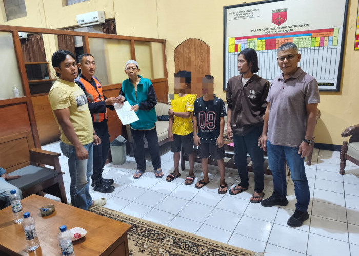 Kasus Pelemparan Kaca Kereta Api di Nganjuk Tuntas, Polres dan PT KAI Kedepankan Perlindungan Anak