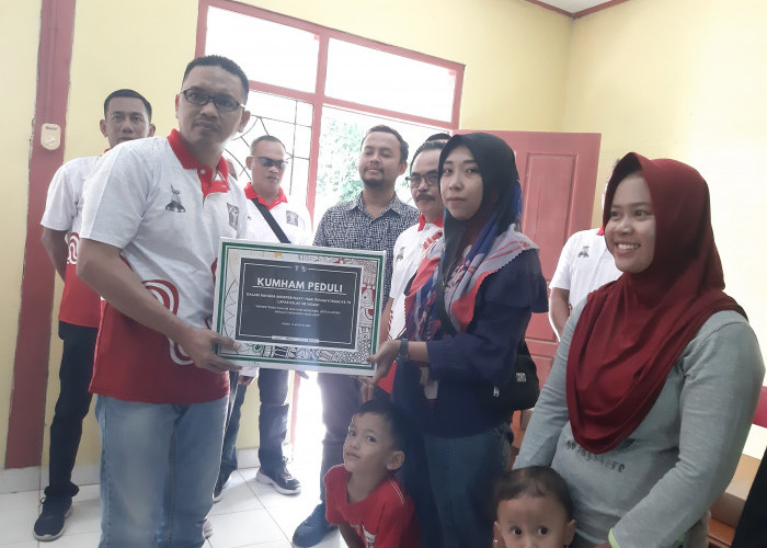 Lapas Ngawi Bagikan Sembako ke Anak Stunting, Ibu Hamil dan Difabel