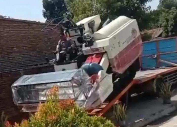 Combine Harvester Bantuan Pemprov Jatim Raib di Megaluh, Misteri Belum Terungkap