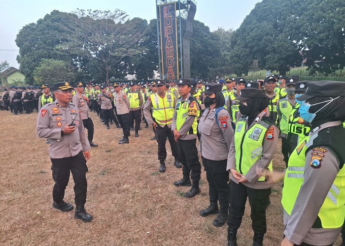 Polres Malang Kerahkan 300 Personel Amankan Kunjungan Presiden di Kabupaten Malang