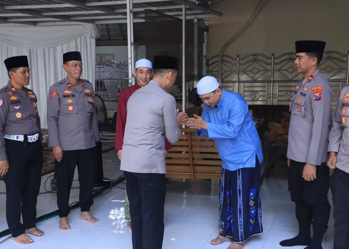 Kapolres Kediri Kota Perkuat Sinergi dengan Ponpes Al-Mahrusiyah Jaga Kamtibmas