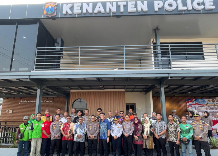 Stasiun Polisi Kenanten Resmi Beroperasi, Kapolres Mojokerto Dorong Respons Cepat Atasi Kemacetan