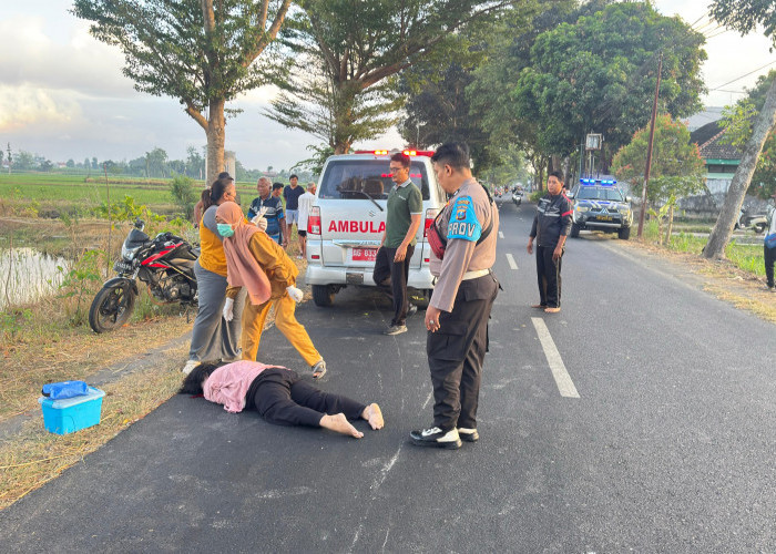 Gowes Berujung Maut, Pesepeda Lansia Tewas Ditabrak Motor di Wonorejo
