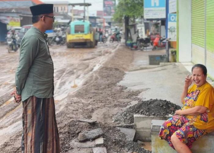 Pelebaran Jalan Raya Bringkang Menganti Disorot Warga, Anggota Dewan Sarankan Tambah Jumlah Pekerja