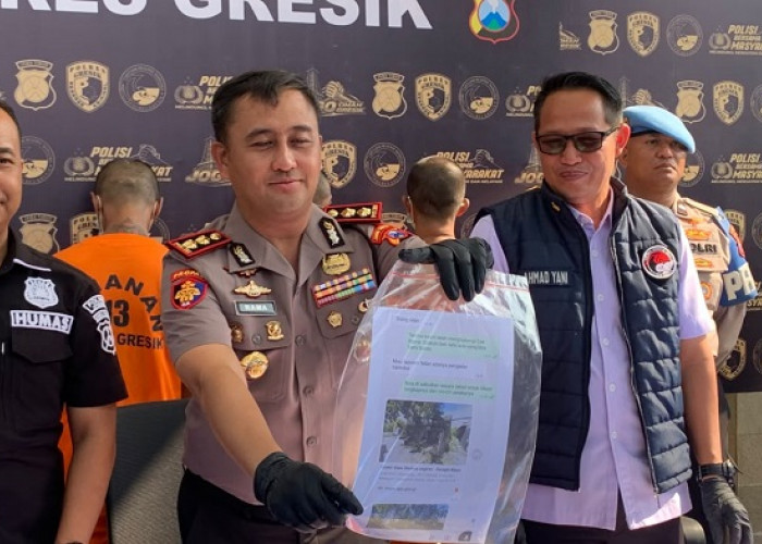 Polres Gresik Gerebek Sarang Narkoba Menganti, Amankan 12 Orang dan Sita 31,8 Gram Sabu 