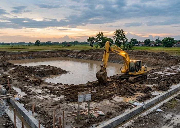 Proyek Infrastruktur Air DSDABK Lamongan 2026 Disorot, Desa Mengaku Tak Dilibatkan