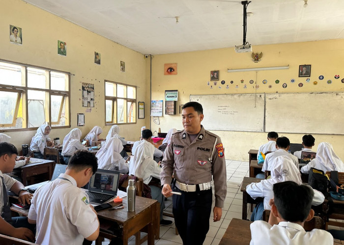 Polres Pasuruan Masifkan Teknologi AI ke Ratusan Pelajar SMA